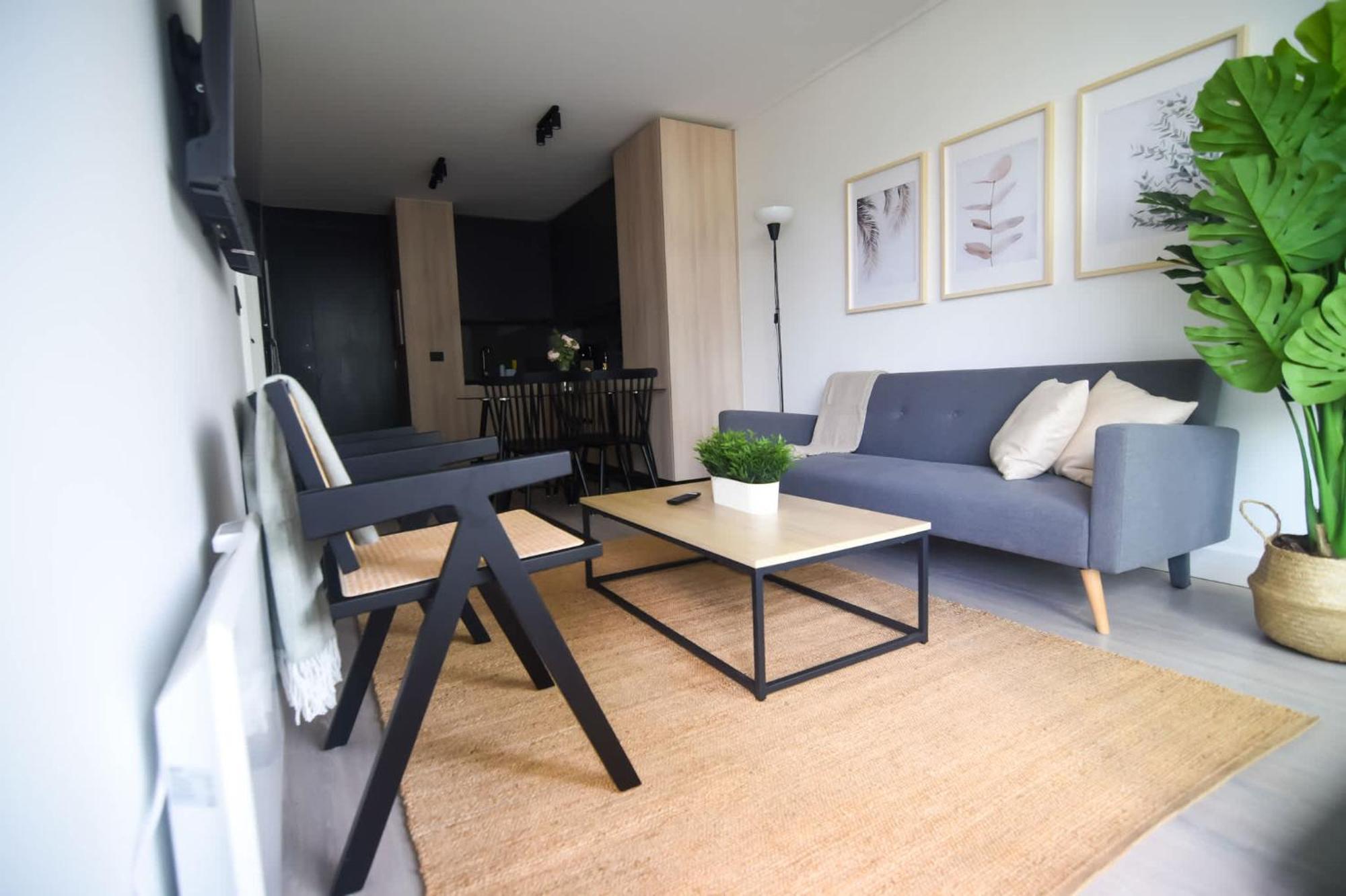 Apartamento Charming Parque Arauco Mall For 3 People *